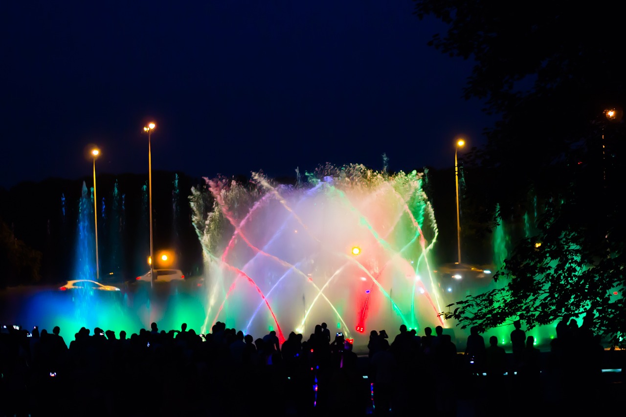 Water Laser Show