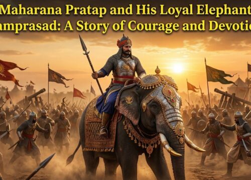 Maharana Pratap and His Loyal Elephant Ramprasad: A Story of Courage and Devotion