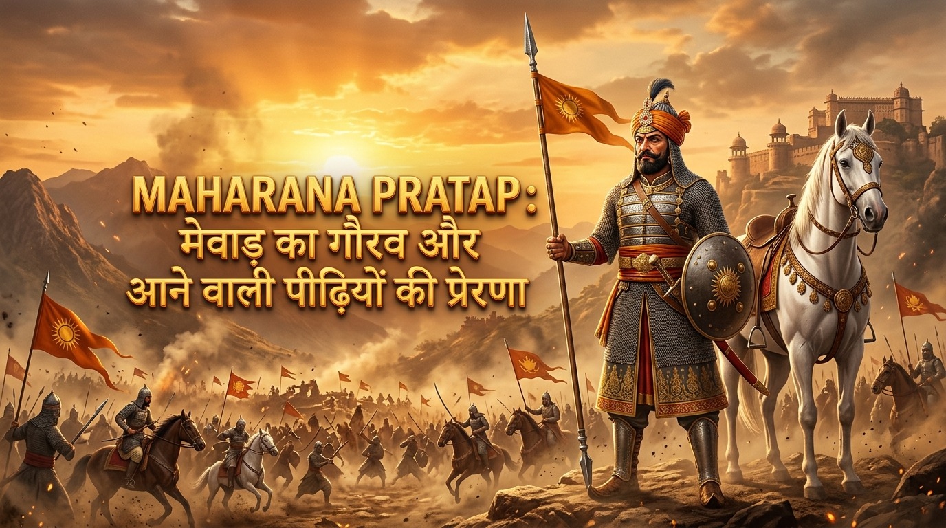 Maharana Pratap : मेवाड़ का गौरव और आने वाली पीढ़ियों की प्रेरणा