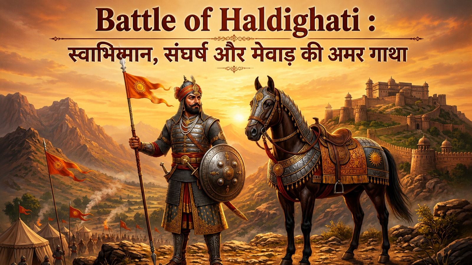 Battle of Haldighati : स्वाभिमान, संघर्ष और मेवाड़ की अमर गाथा