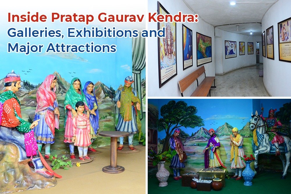 Inside Pratap Gaurav Kendra: Galleries, Exhibitions and Major Attractions